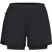 RUKKA Damen 2in1 Laufshort Makela schwarz | 34 von RUKKA