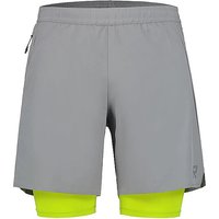 RUKKA Herren 2in1 Laufshort Maaninka grau | S von RUKKA