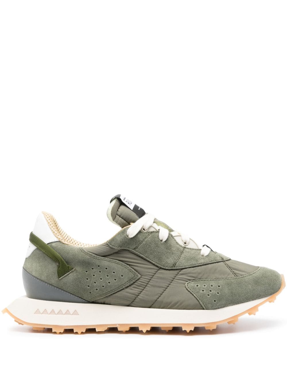 RUN OF Boscom panelled sneakers - Green von RUN OF