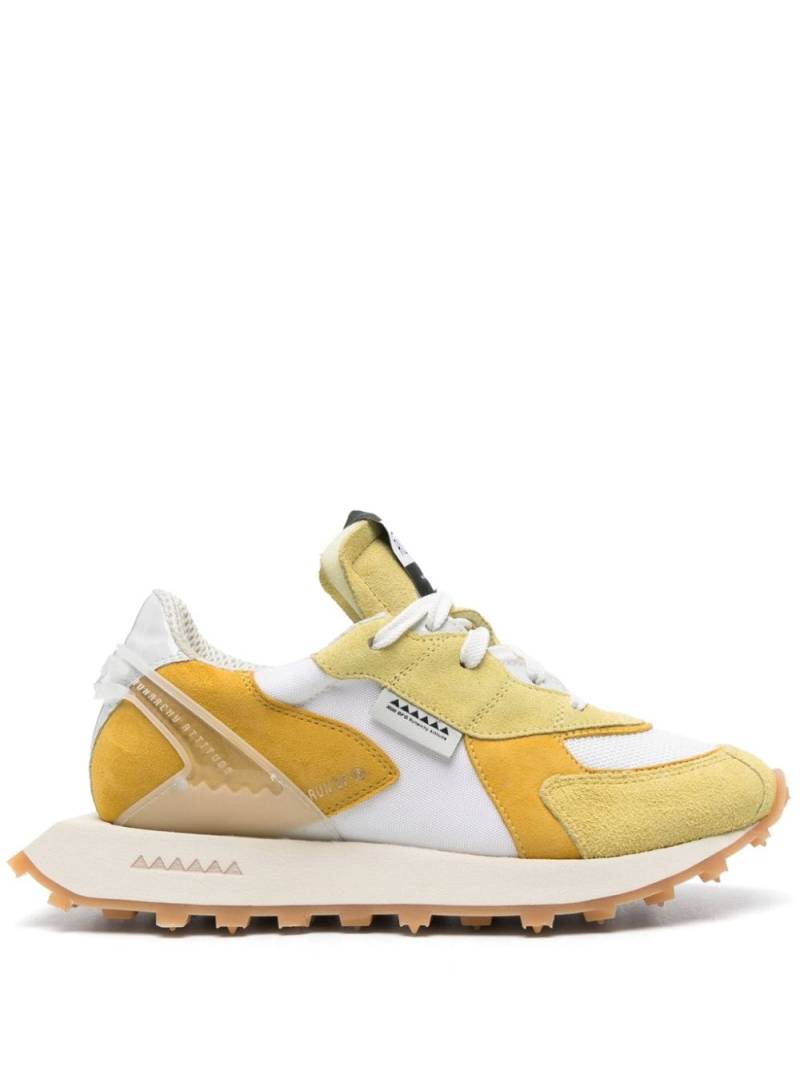 RUN OF Lemonade chunky sneakers - Yellow von RUN OF