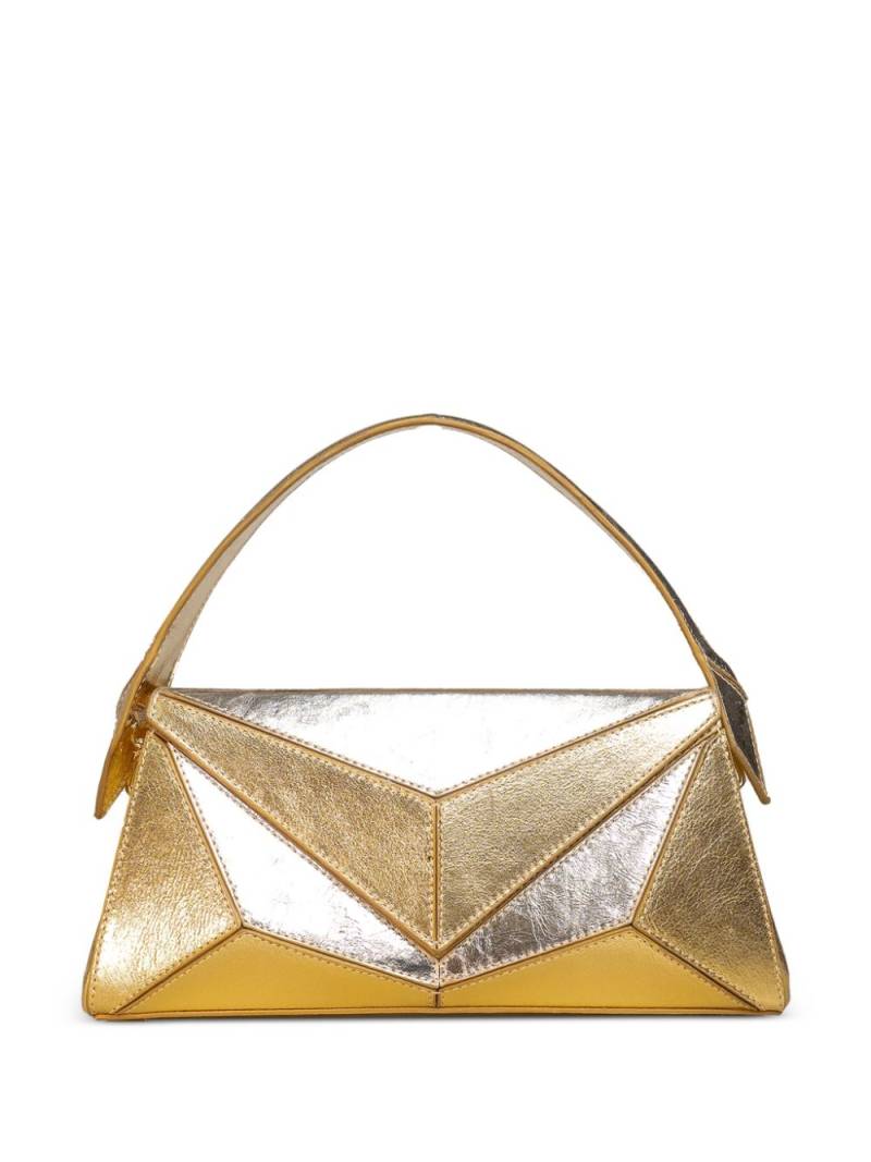 RYZÍ Orion leather shoulder bag - Gold von RYZÍ