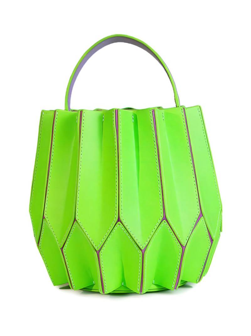 RYZÍ medium Gamora bucket handbag - Green von RYZÍ