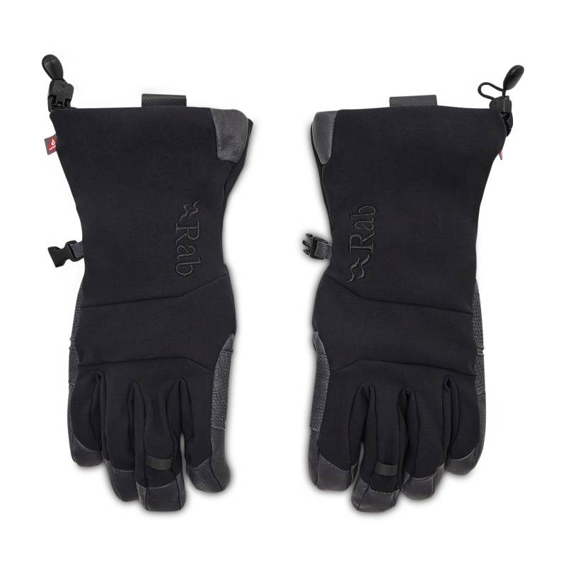 Herrenhandschuhe Rab Baltoro Glove QAH-66-BL-S Schwarz von Rab