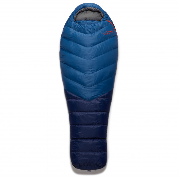 Rab - Alpine 400 - Daunenschlafsack Gr bis 185 cm Körperlänge blau von Rab