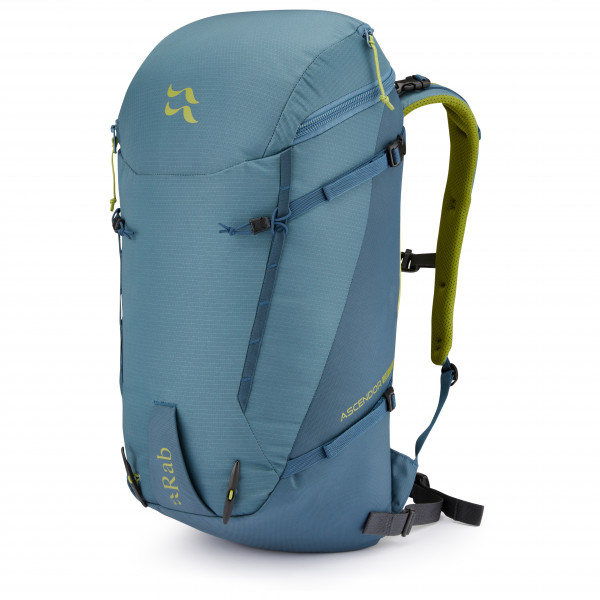 Rab - Ascendor 28 - Tourenrucksack Gr 28 l blau/türkis;rot von Rab