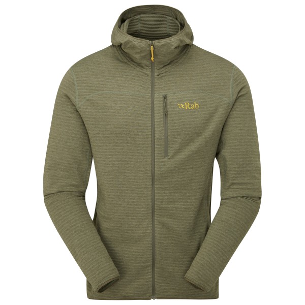 Rab - Ascendor Light Hoody - Fleecejacke Gr M oliv von Rab