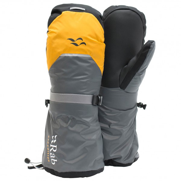 Rab - Expedition 8000 Mitts - Handschuhe Gr S grau von Rab