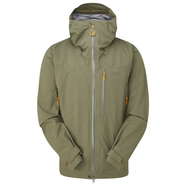 Rab - Firewall Jacket - Regenjacke Gr L oliv von Rab