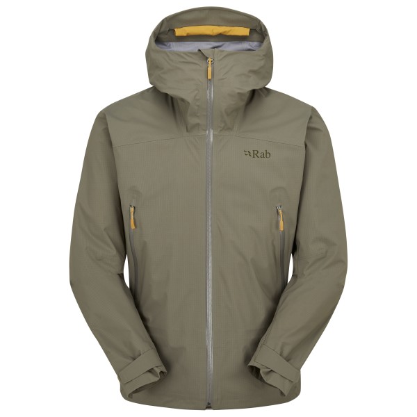 Rab - Firewall Light Jacket - Regenjacke Gr L oliv von Rab