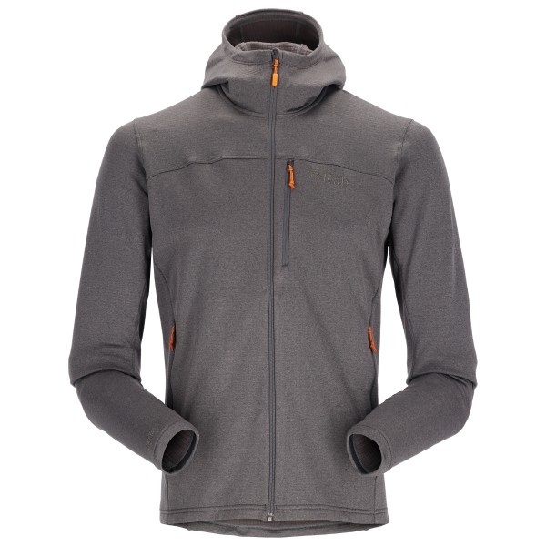 Rab - Graviton Hoody - Fleecejacke Gr L grau von Rab