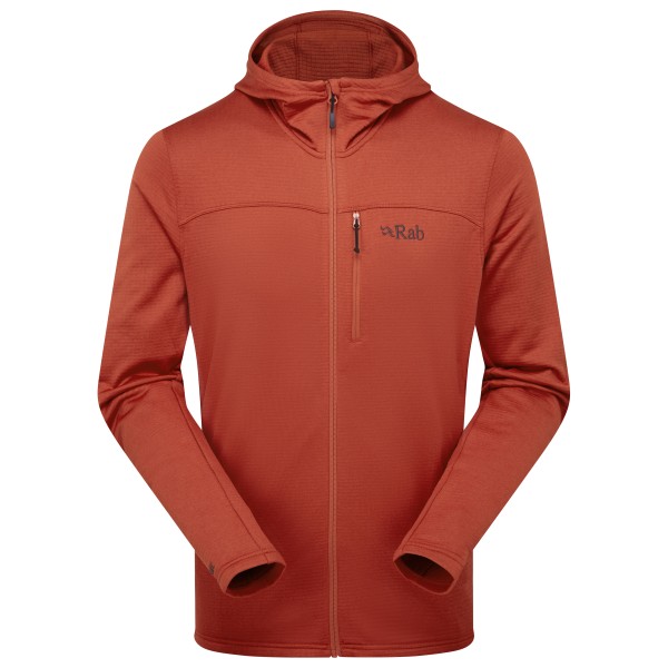 Rab - Graviton Hoody - Fleecejacke Gr L rot von Rab