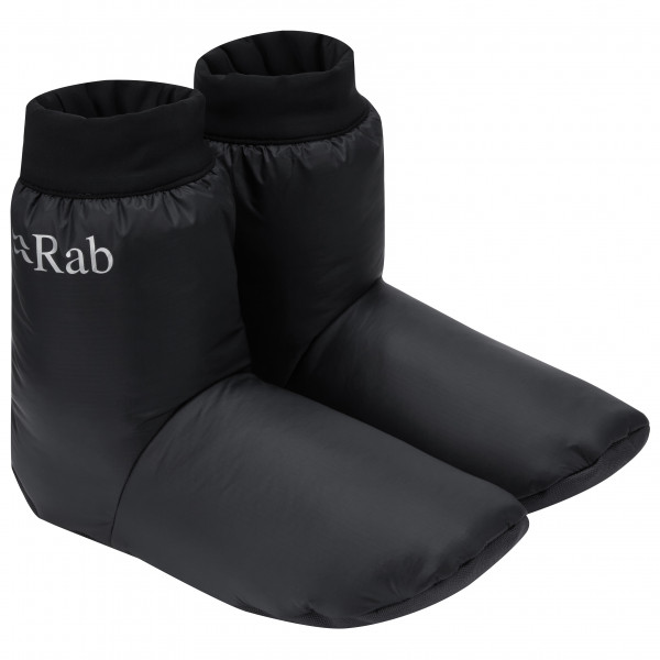 Rab - Hot Socks - Hüttenschuhe Gr L schwarz von Rab