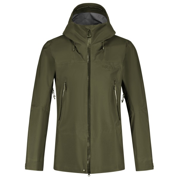 Rab - Kangri GTX Jacket - Regenjacke Gr L oliv von Rab