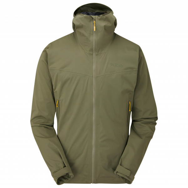 Rab - Kinetic 2.0 Jacket - Regenjacke Gr M oliv von Rab