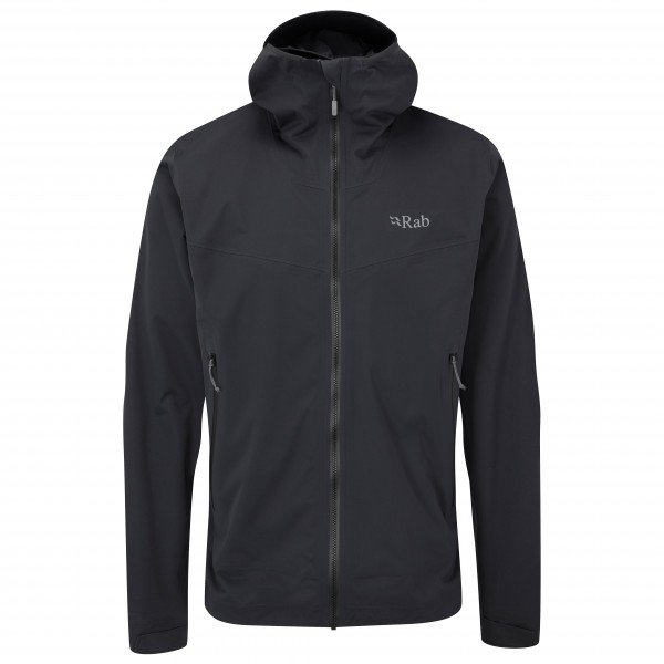 Rab - Kinetic 2.0 Jacket - Regenjacke Gr XL schwarz von Rab