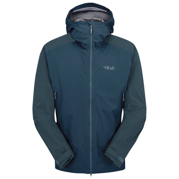 Rab - Kinetic Alpine 2.0 Jacket - Regenjacke Gr M blau von Rab