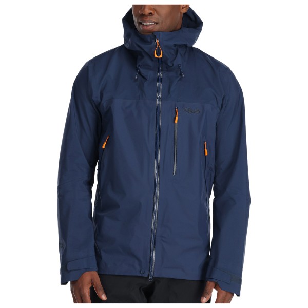 Rab - Latok Mountain GTX Jacket - Regenjacke Gr L;M;S;XL;XXL blau;orange/gelb Rab - Latok Mountain GTX Jacket - Regenjacke Gr L;M;S;XL;XXL blau;orange/gelb von Rab