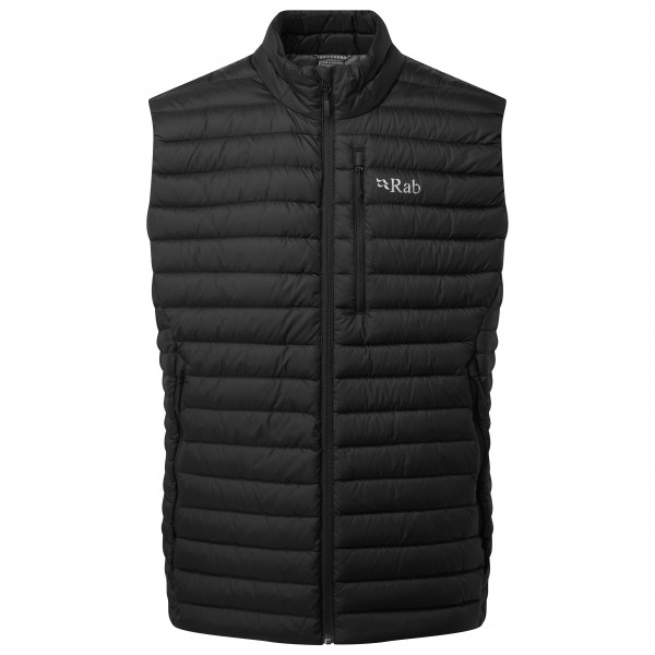 Rab - Microlight Vest - Daunengilet Gr L schwarz von Rab