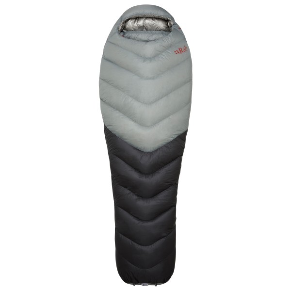 Rab - Mythic Ultra 360 - Daunenschlafsack Gr bis 185 cm Körperlänge - Regular cloud / graphene von Rab