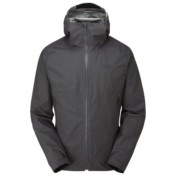 Rab - Namche Paclite Jacket - Regenjacke Gr L grau von Rab