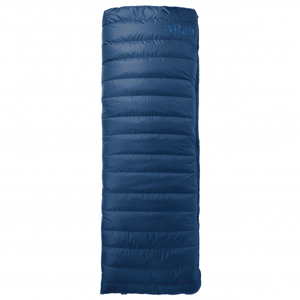 Rab - Outpost 500 - Daunenschlafsack Gr bis 190 cm Körperlänge blau von Rab