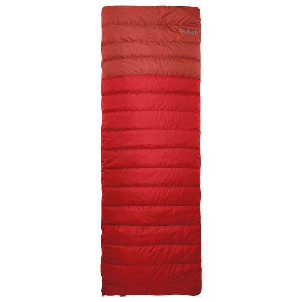 Rab - Outpost 700 - Daunenschlafsack Gr bis 190 cm Körperlänge rot/ dark horizon von Rab