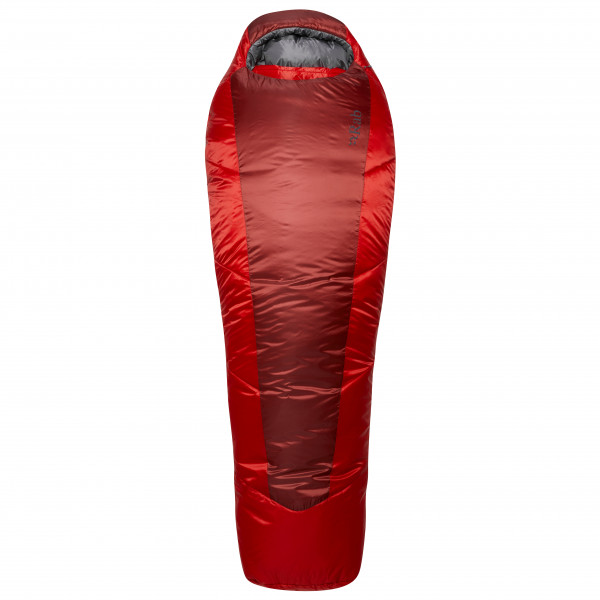 Rab - Solar Eco 3 - Kunstfaserschlafsack Gr bis 185 cm Körperlänge - Width: Regular rot von Rab