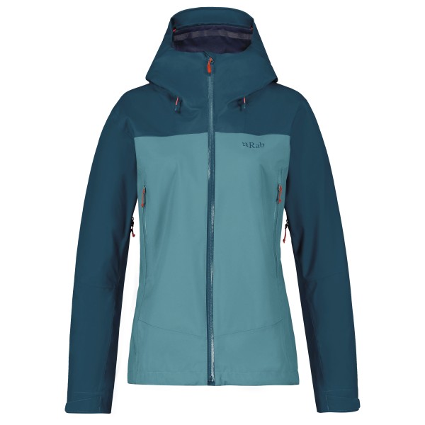 Rab - Women's Arc Eco Jacket - Regenjacke Gr 10 blau/türkis von Rab