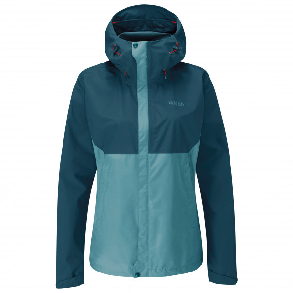 Rab - Women's Downpour Eco Jacket - Regenjacke Gr 10 blau von Rab