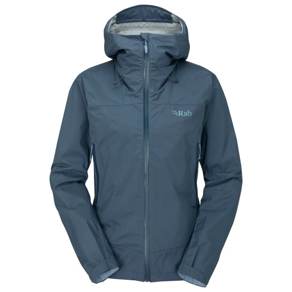 Rab - Women's Downpour Plus 2.0 Jacket - Regenjacke Gr 10 blau von Rab