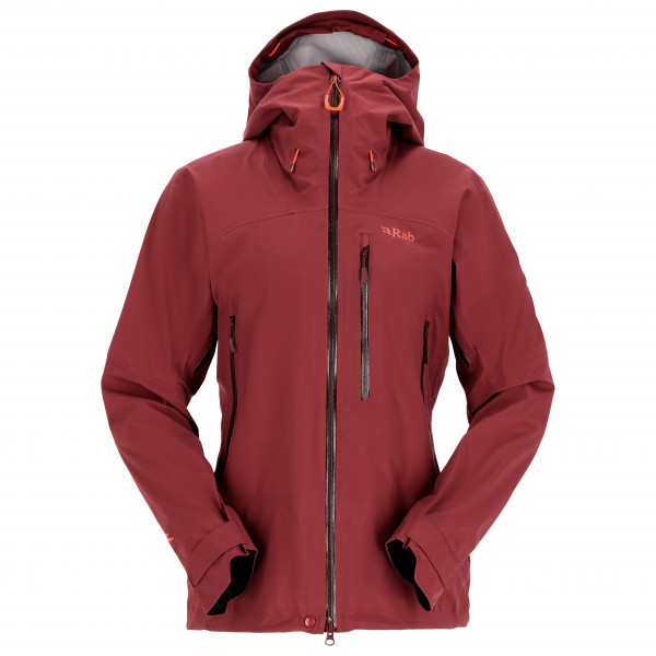 Rab - Women's Firewall Jacket - Regenjacke Gr 10;12;14;16;8 rot;schwarz;türkis von Rab