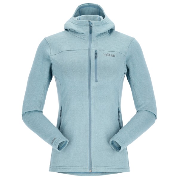 Rab - Women's Graviton Hoody - Fleecejacke Gr 10 türkis/grau von Rab