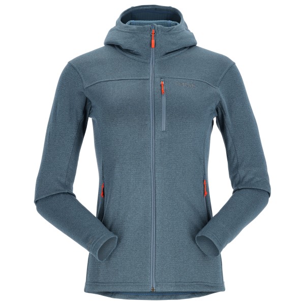 Rab - Women's Graviton Hoody - Fleecejacke Gr 14 grau/blau von Rab