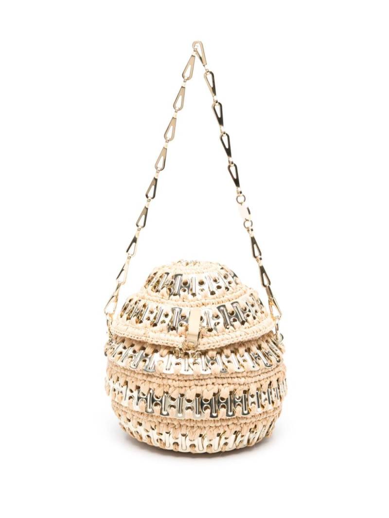 Rabanne 1969 Ball Sac mini bag - Neutrals von Rabanne