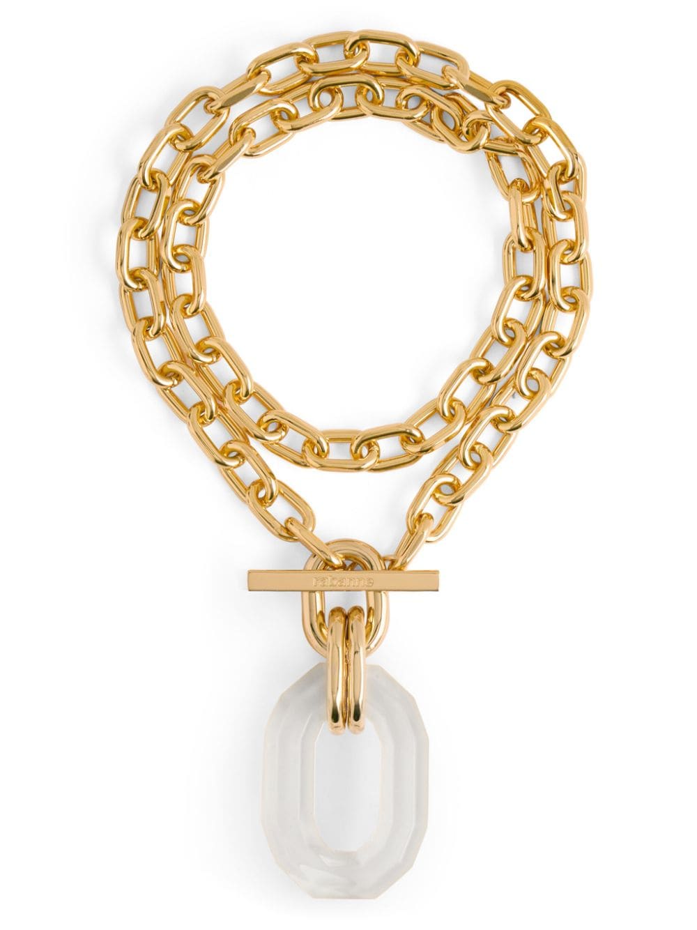 Rabanne Gold XL cable-link necklace von Rabanne