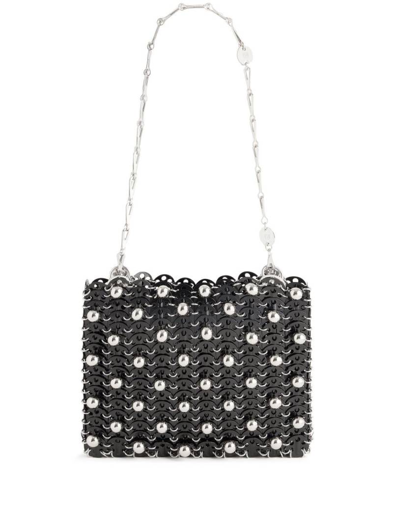 Rabanne Iconic 1969 beaded shoulder bag - Black von Rabanne