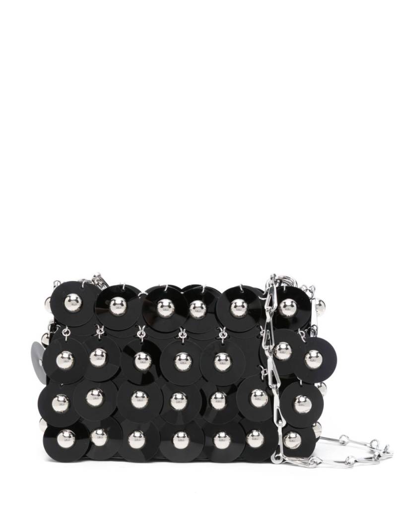 Rabanne Sparkle shoulder bag - Black von Rabanne