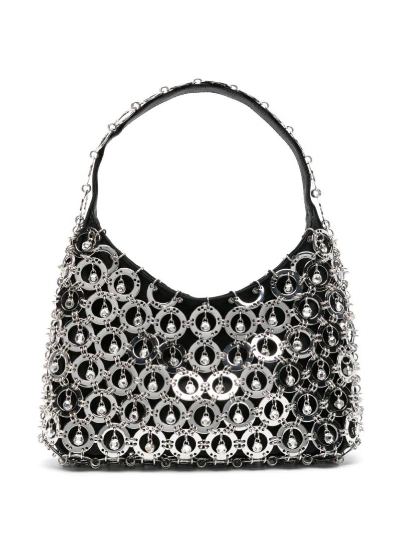 Rabanne Sphere chainmail-embellished shoulder bag - Black von Rabanne