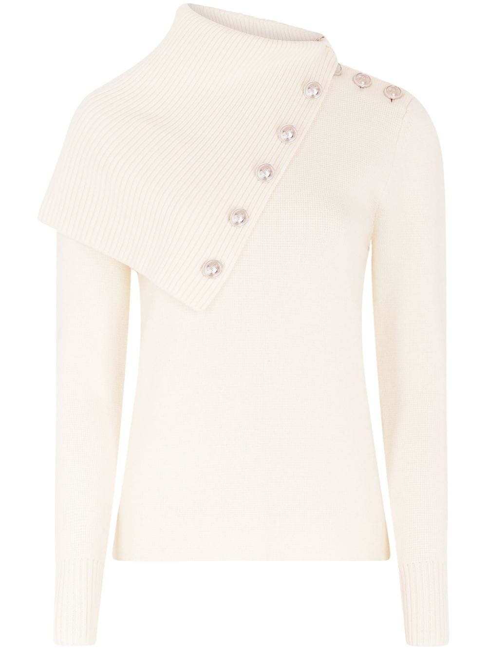 Rabanne Temporary wool jumper - White von Rabanne