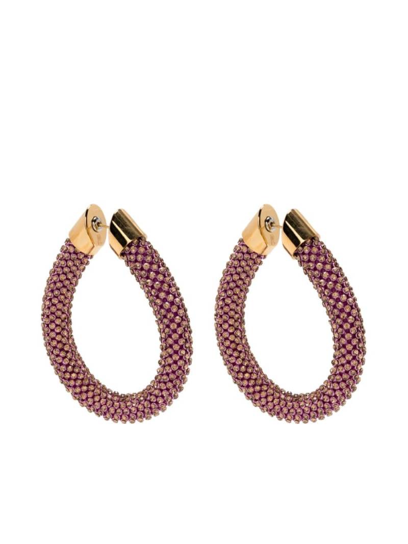 Rabanne Tube Mesh earring - Pink von Rabanne