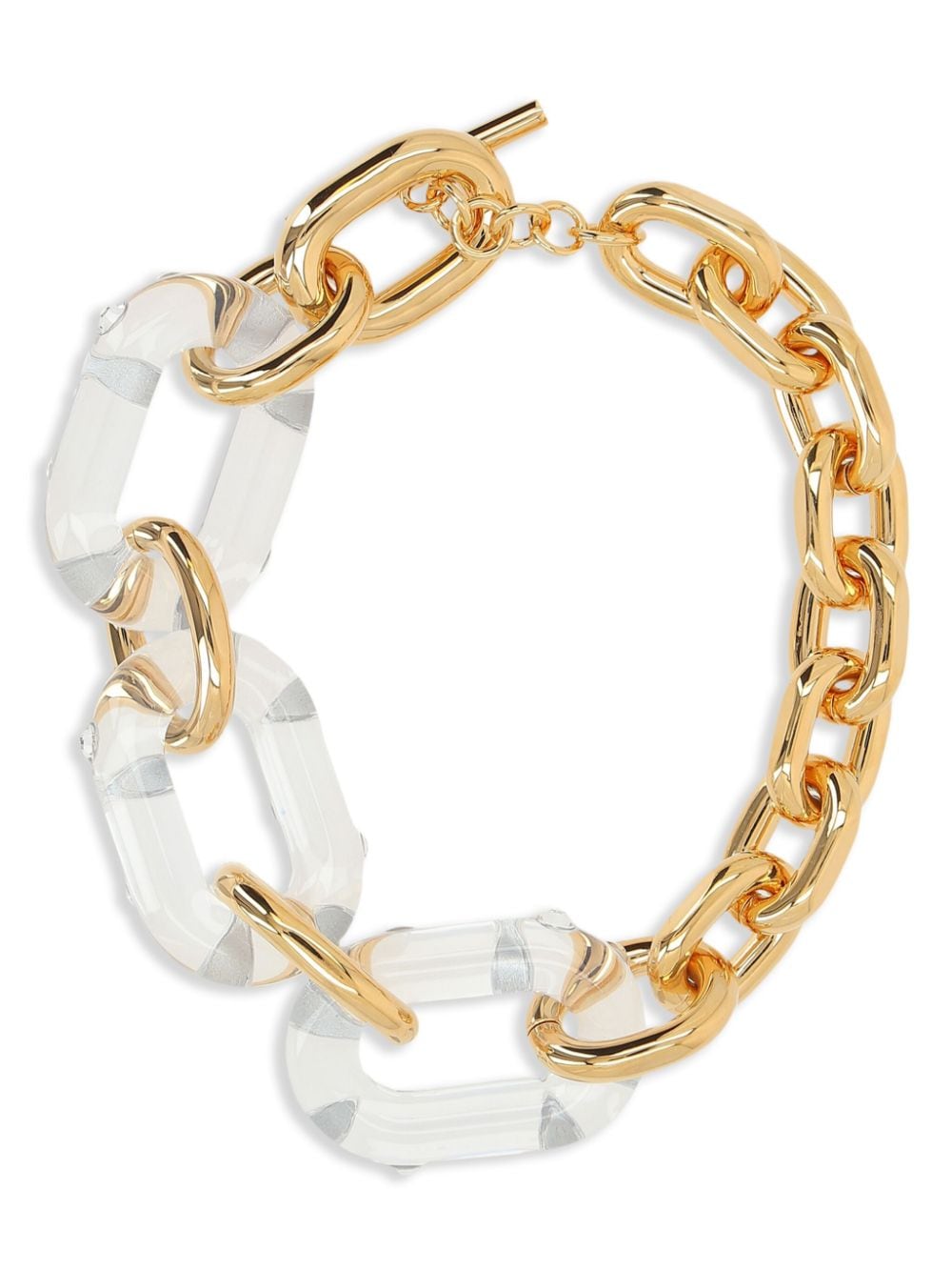 Rabanne XL Link choker necklace - Gold von Rabanne