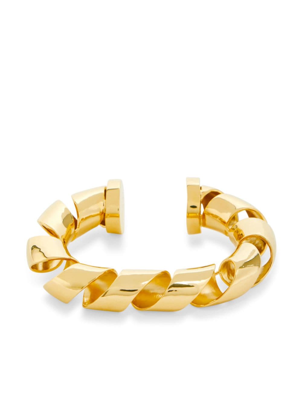 Rabanne XL Link twisted bracelet - Gold von Rabanne