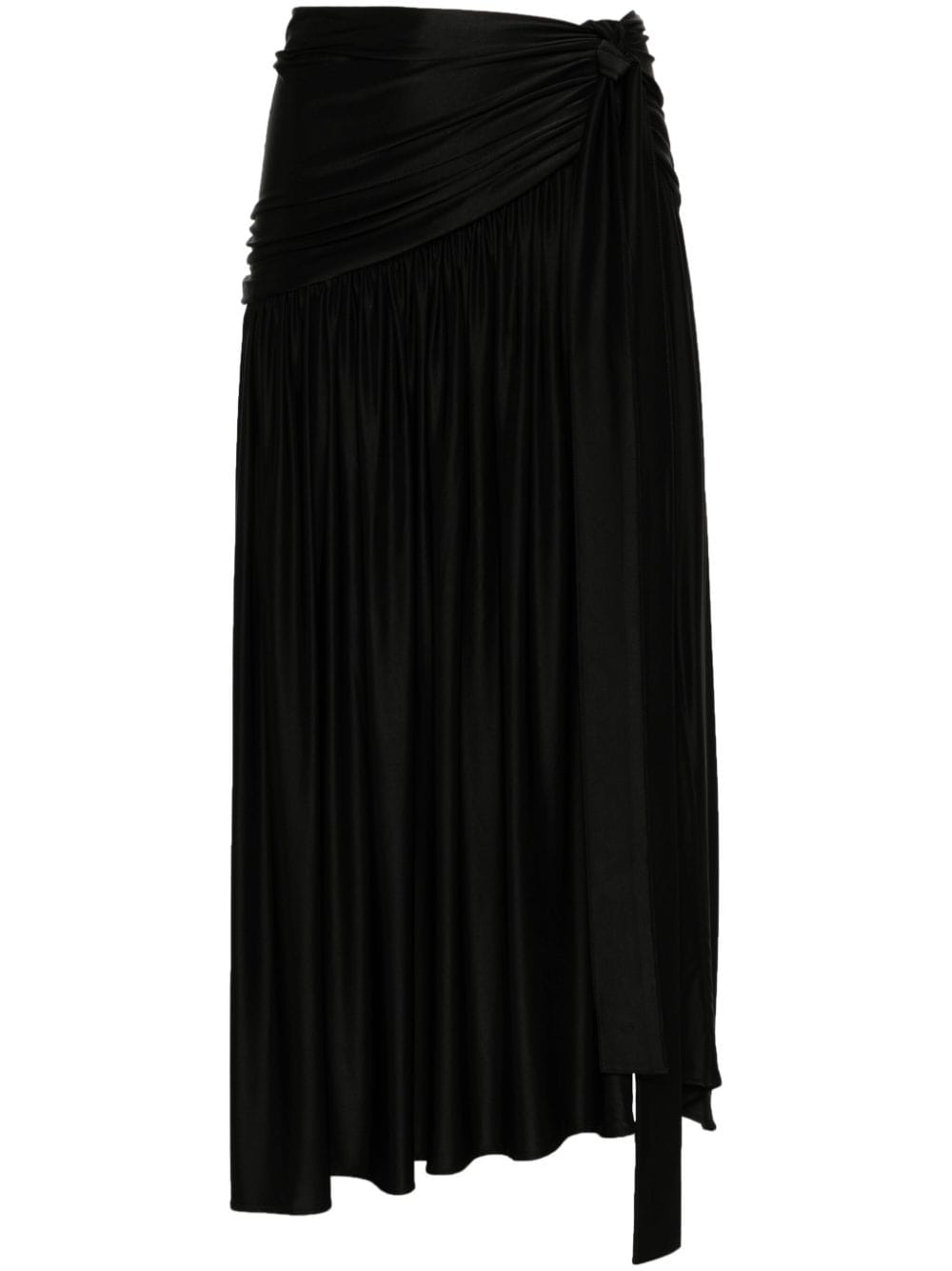 Rabanne bow-detail skirt - Black von Rabanne