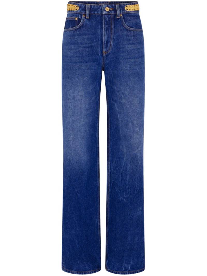 Rabanne boyfriend jeans with charm detail - Blue von Rabanne