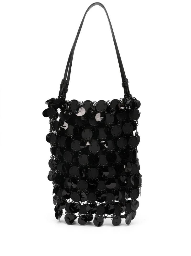 Rabanne disc-embellished tote bag - Black von Rabanne