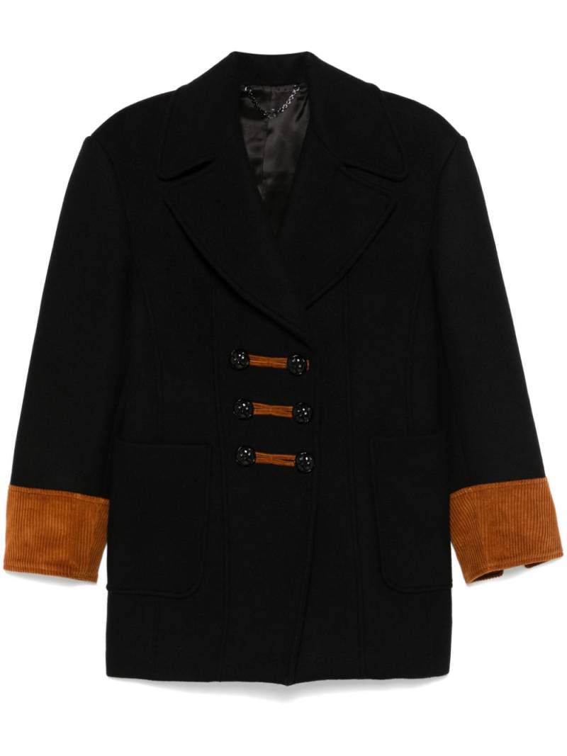 Rabanne double-breasted coat - Black von Rabanne