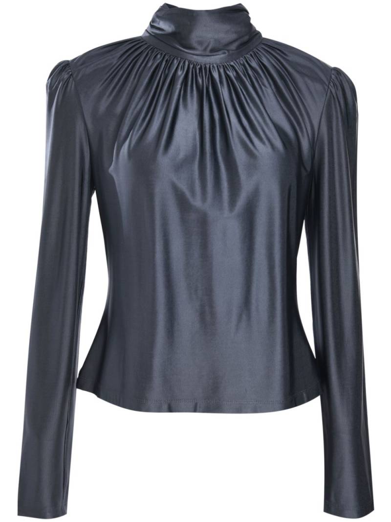 Rabanne high-neck top - Grey von Rabanne