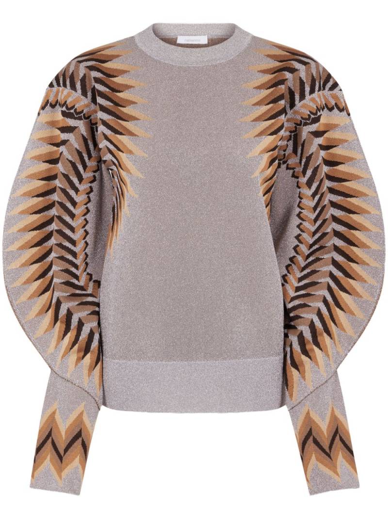 Rabanne jacquard sweater - Grey von Rabanne