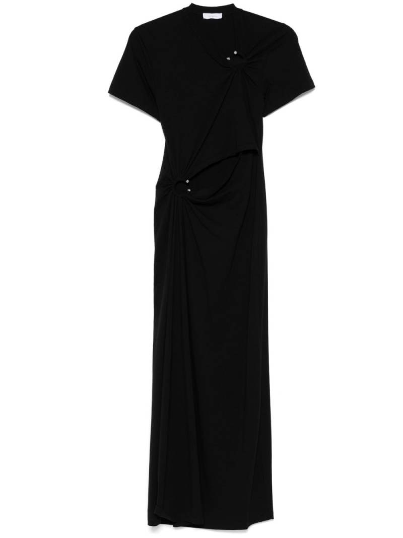 Rabanne jersey midi dress - Black von Rabanne