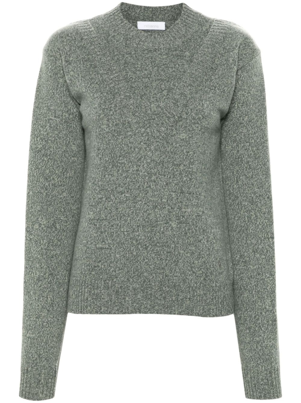 Rabanne layered sweater - Green von Rabanne